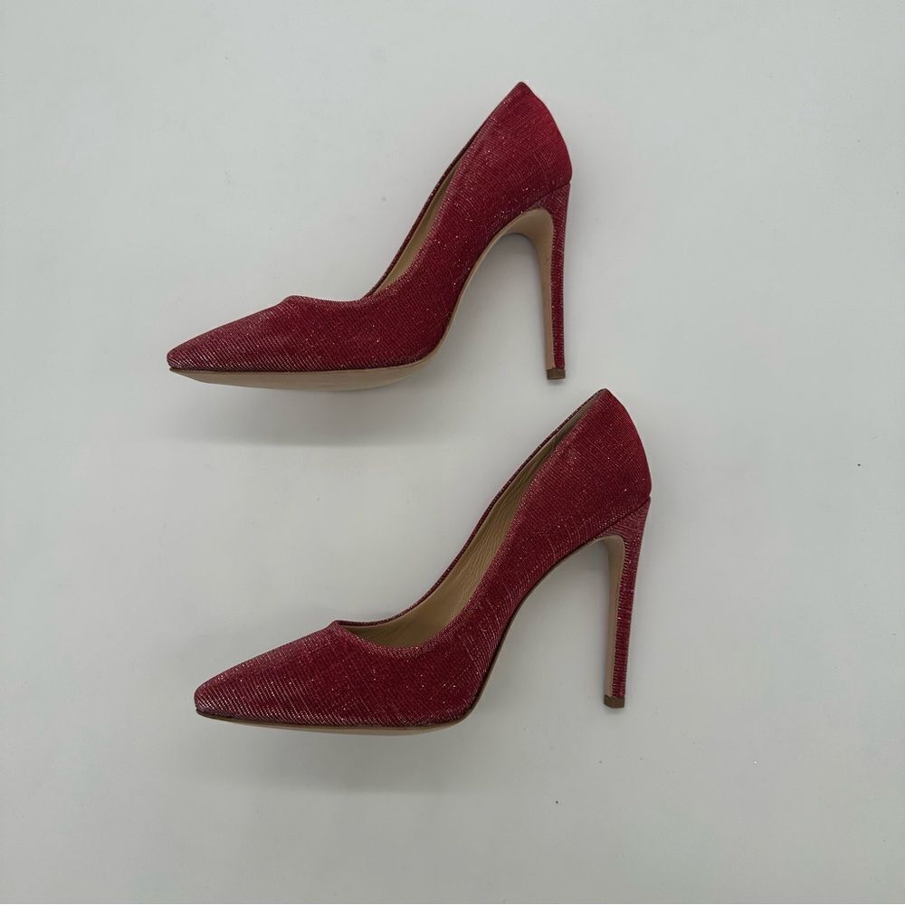 NEW Red Sparkly Heels - Picture 5 of 10